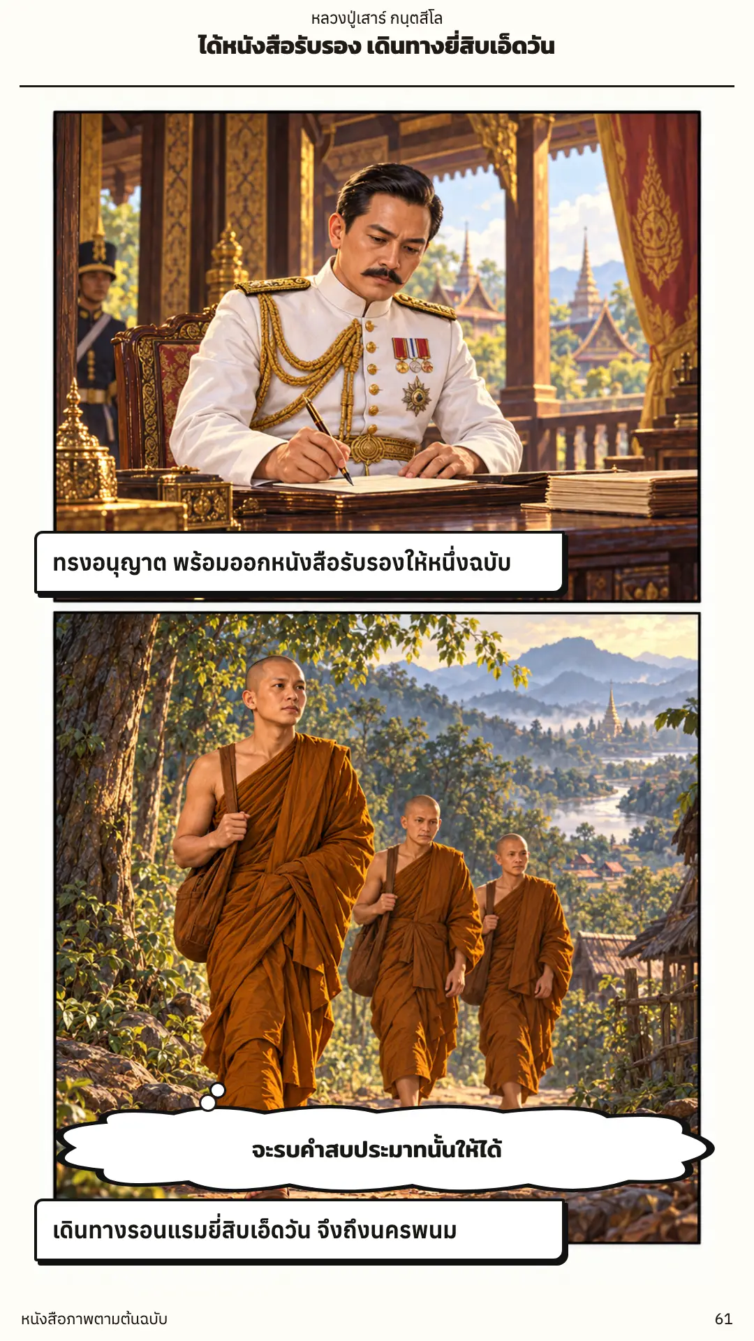 หลวงปู่เสาร์ กนฺตสีโล ตอนที่ ๑ หน้า ๖๒