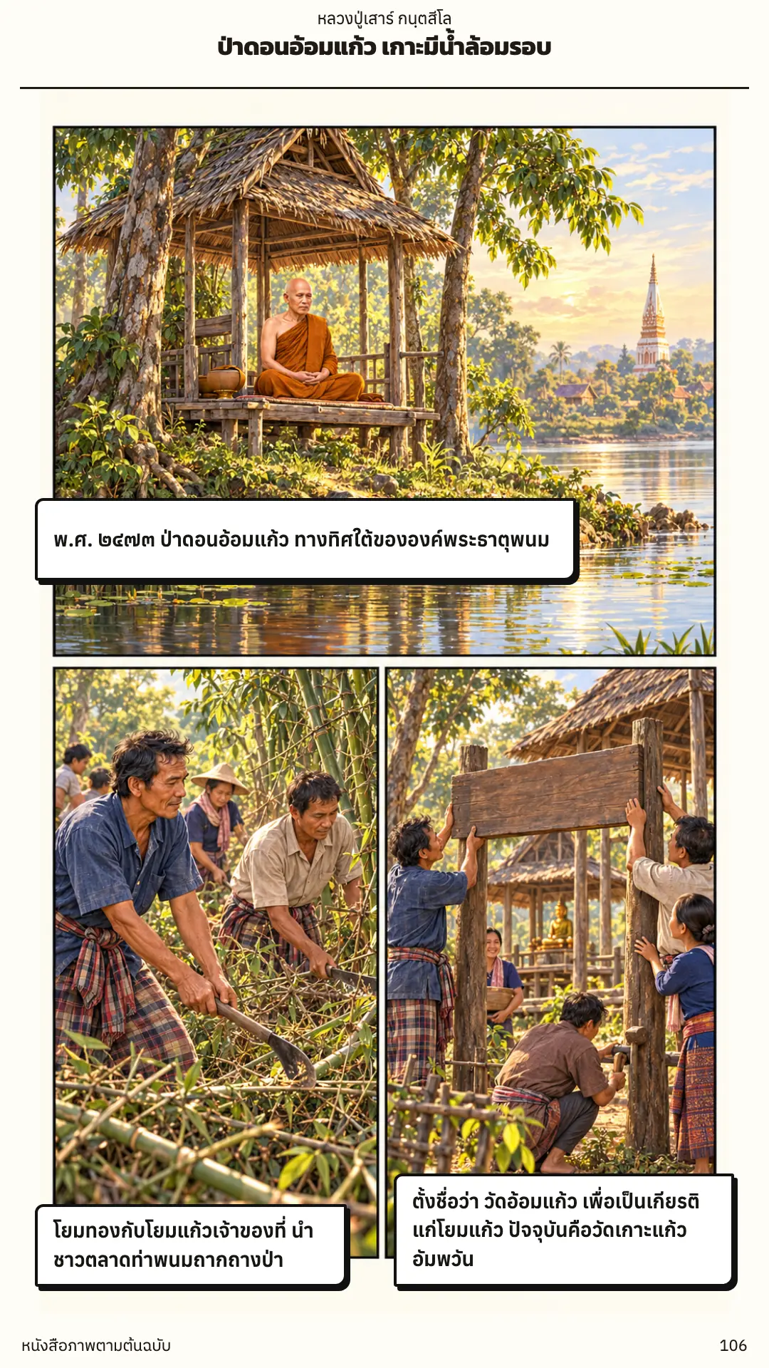 หลวงปู่เสาร์ กนฺตสีโล ตอนที่ ๑ หน้า ๑๐๗