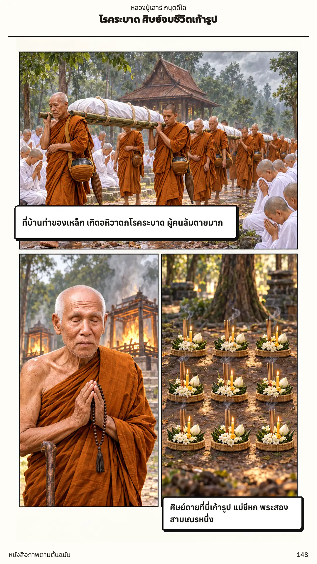 หลวงปู่เสาร์ กนฺตสีโล ตอนที่ ๑ หน้า ๑๔๙