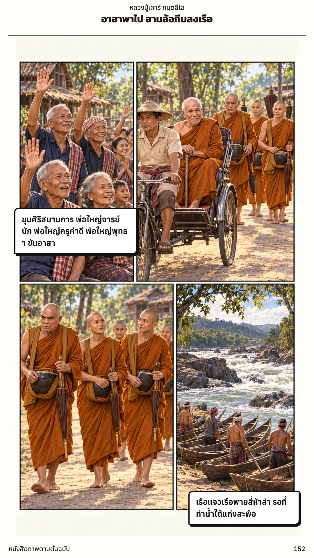 หลวงปู่เสาร์ กนฺตสีโล ตอนที่ ๑ หน้า ๑๕๓