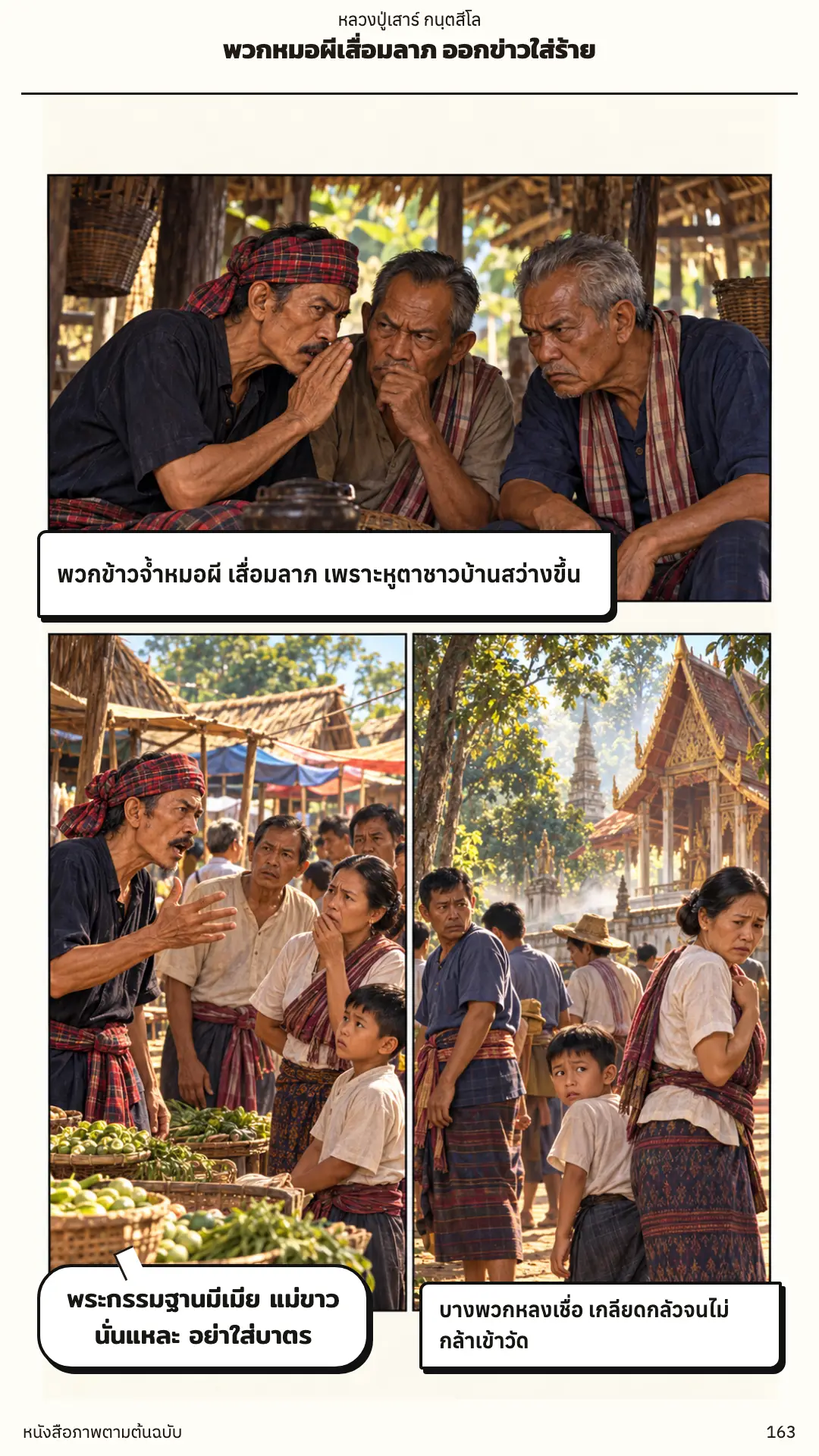 หลวงปู่เสาร์ กนฺตสีโล ตอนที่ ๑ หน้า ๑๖๔