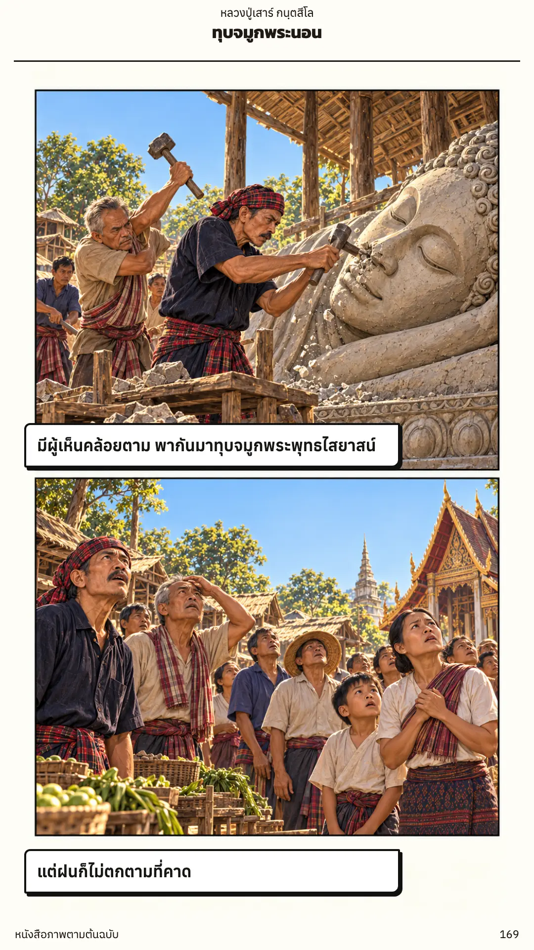 หลวงปู่เสาร์ กนฺตสีโล ตอนที่ ๑ หน้า ๑๗๐