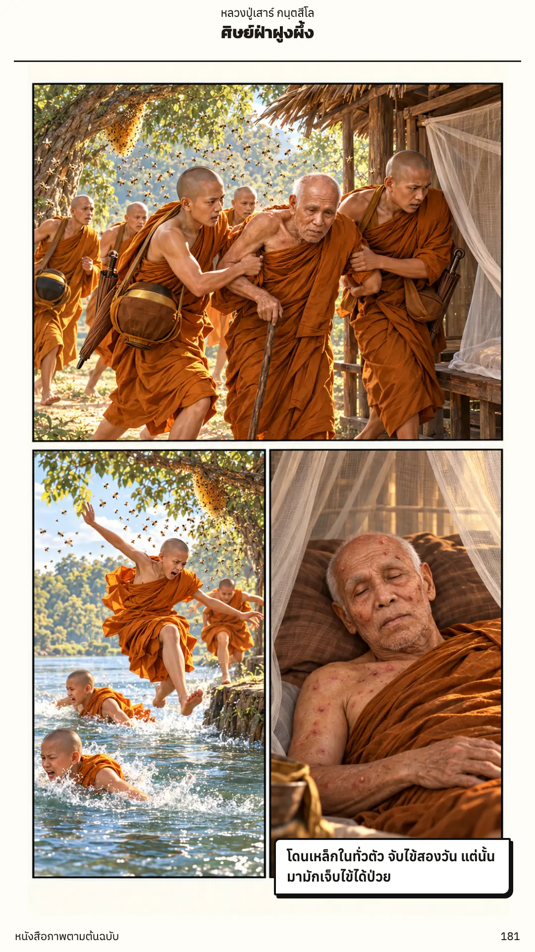 หลวงปู่เสาร์ กนฺตสีโล ตอนที่ ๑ หน้า ๑๘๒
