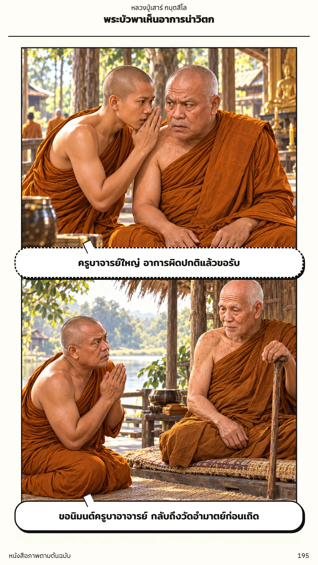 หลวงปู่เสาร์ กนฺตสีโล ตอนที่ ๑ หน้า ๑๙๖