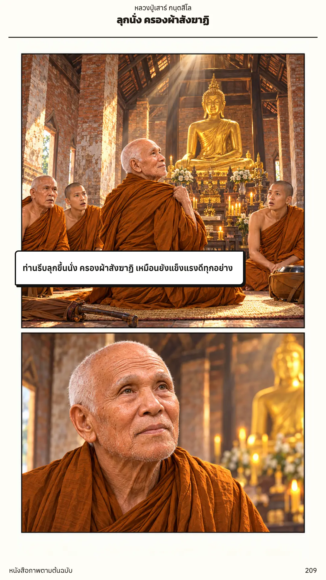 หลวงปู่เสาร์ กนฺตสีโล ตอนที่ ๑ หน้า ๒๑๐
