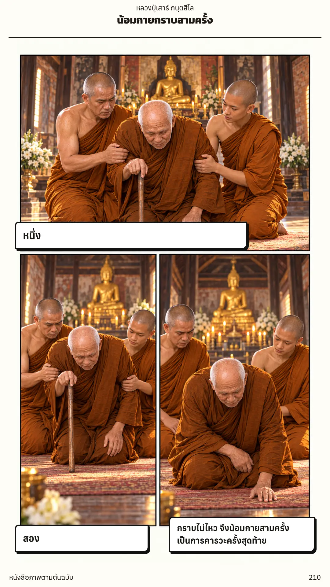 หลวงปู่เสาร์ กนฺตสีโล ตอนที่ ๑ หน้า ๒๑๑