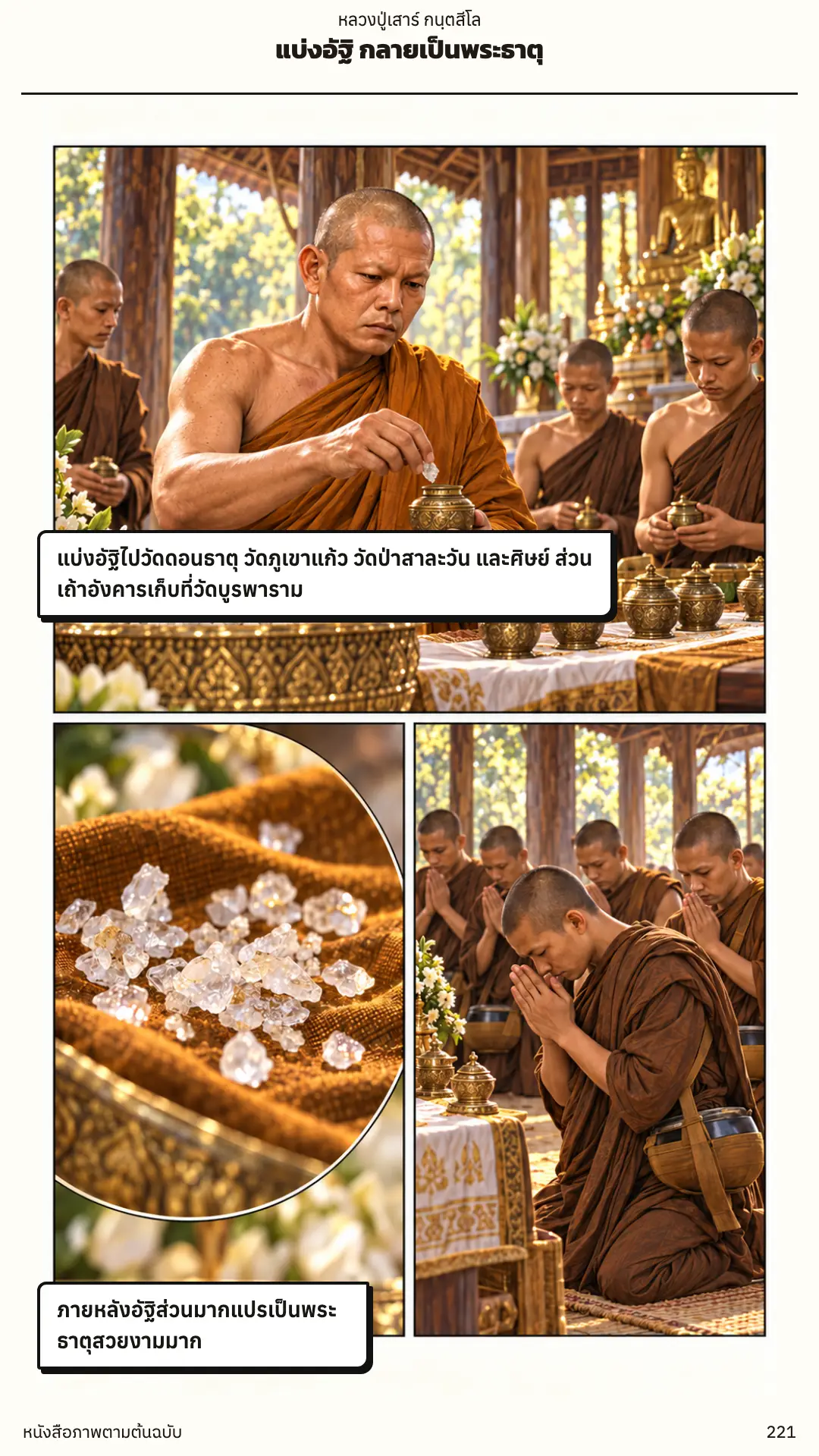หลวงปู่เสาร์ กนฺตสีโล ตอนที่ ๑ หน้า ๒๒๒