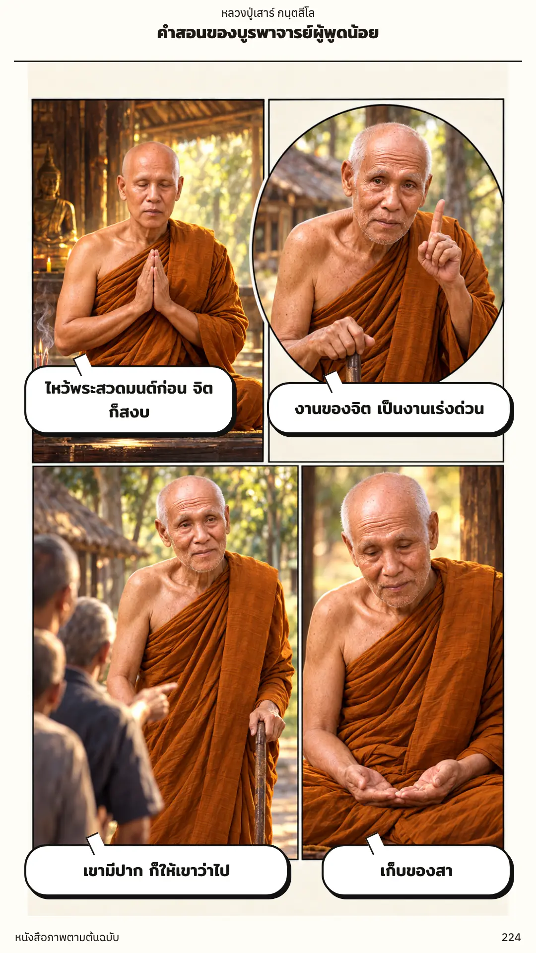 หลวงปู่เสาร์ กนฺตสีโล ตอนที่ ๑ หน้า ๒๒๕