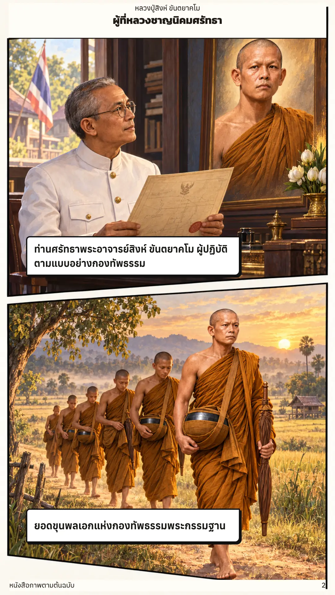 หลวงปู่สิงห์ ขันตยาคโม ตอนที่ ๑ หน้า ๓
