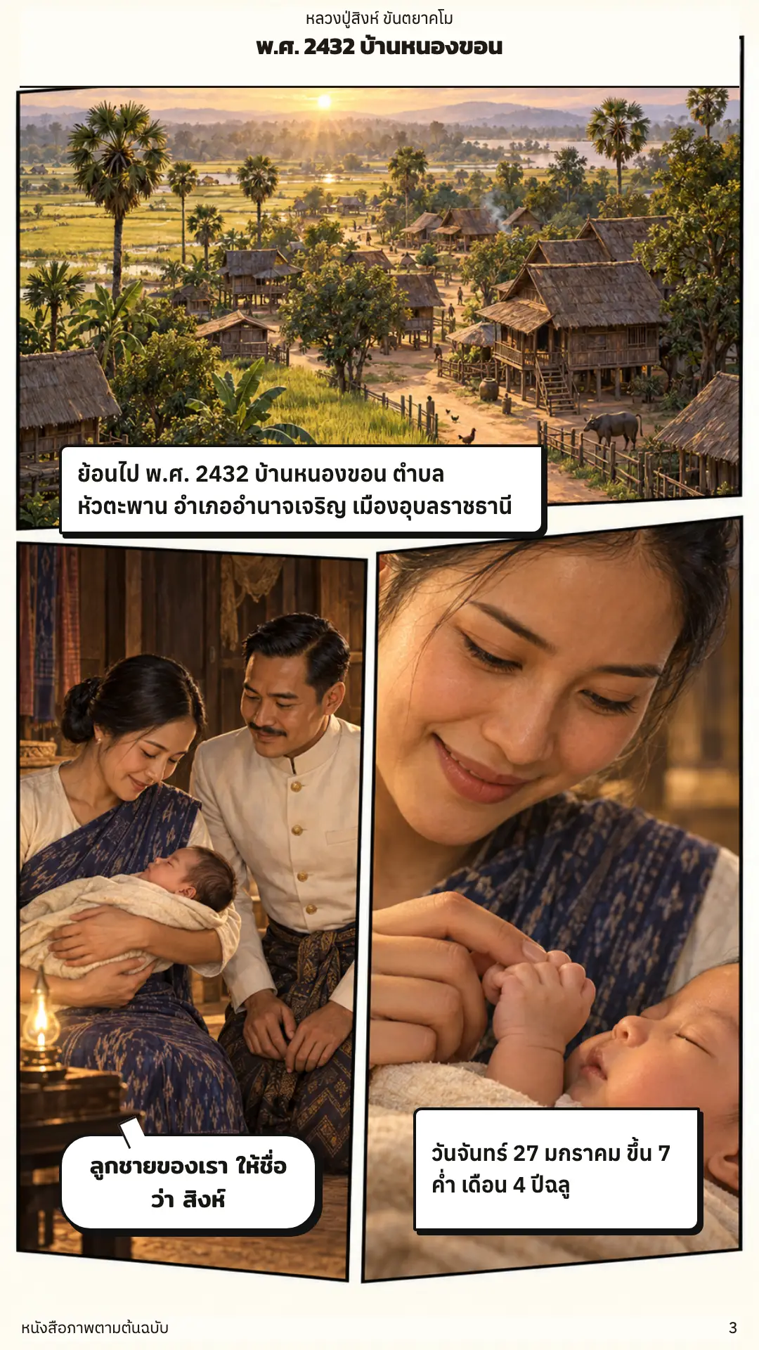 หลวงปู่สิงห์ ขันตยาคโม ตอนที่ ๑ หน้า ๔