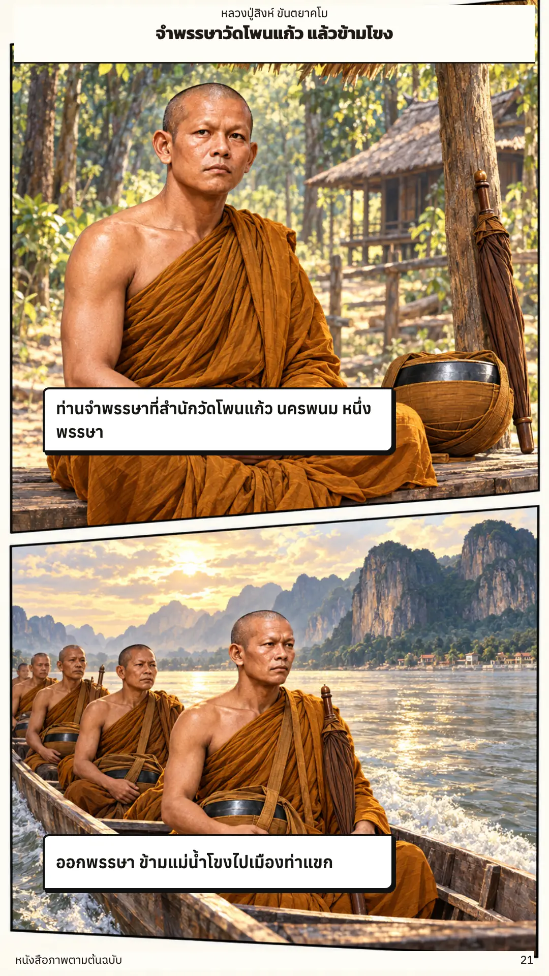 หลวงปู่สิงห์ ขันตยาคโม ตอนที่ ๑ หน้า ๒๒