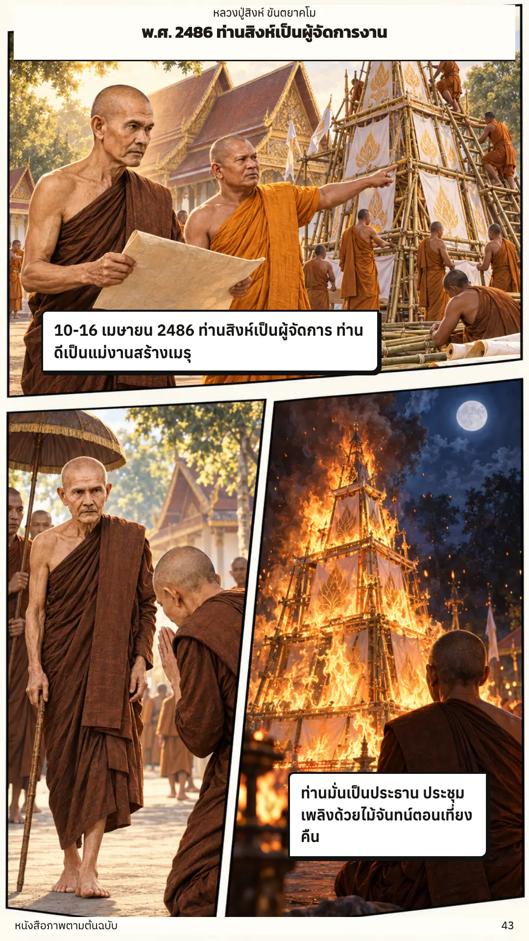 หลวงปู่สิงห์ ขันตยาคโม ตอนที่ ๑ หน้า ๔๔