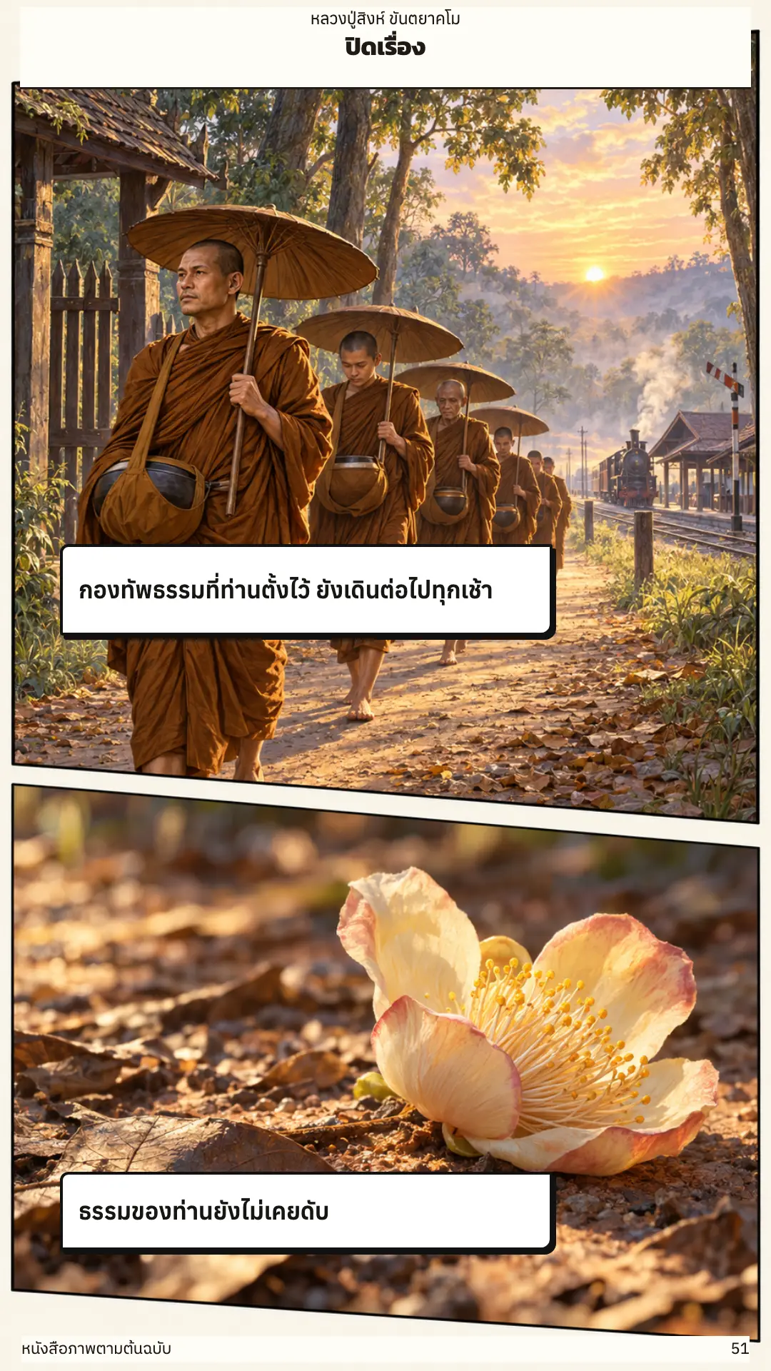 หลวงปู่สิงห์ ขันตยาคโม ตอนที่ ๑ หน้า ๕๒