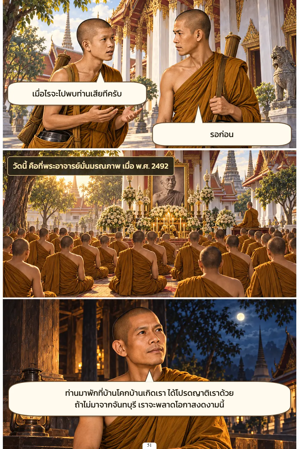 หลวงพ่อวิริยังค์ สิรินฺธโร ตอนที่ ๓ หน้า ๕๒