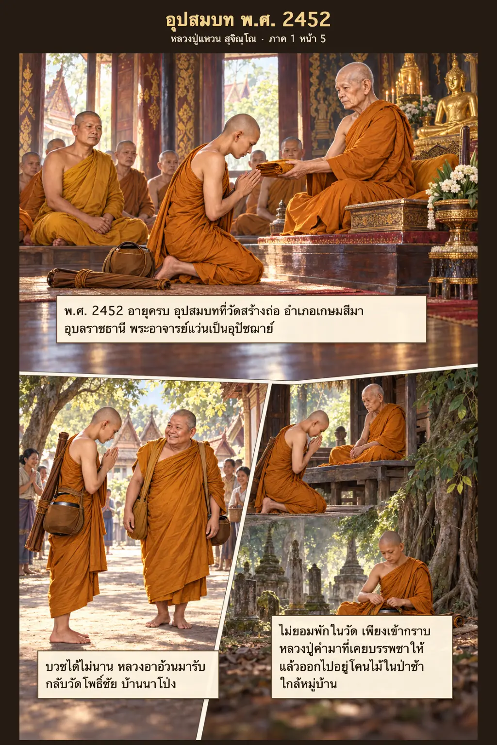 หลวงปู่แหวน ตอนที่ ๑ หน้า ๖